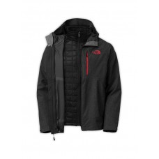 The North Face Men's Thermoball Triclimate Jacket, Black Heather